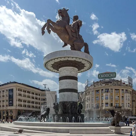 Lägenhetshotell Free Parking Square Vanilla Skopje
